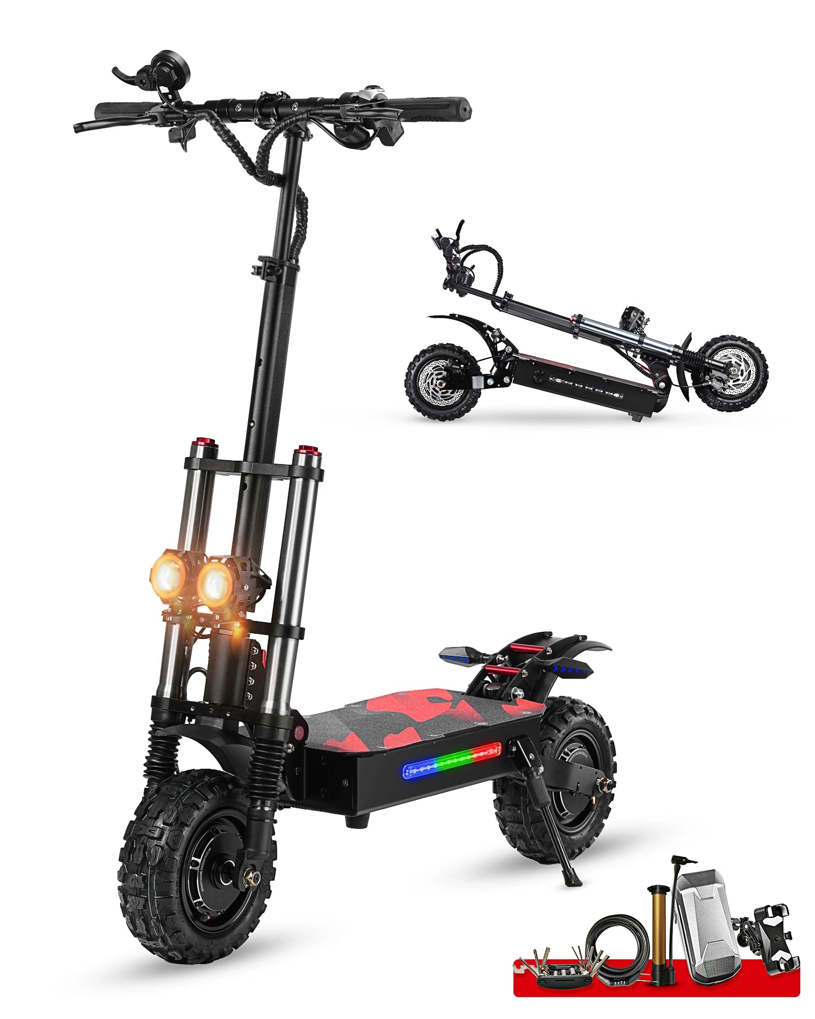 BOYUEDA Electric Scooter 6000W Dual Motor