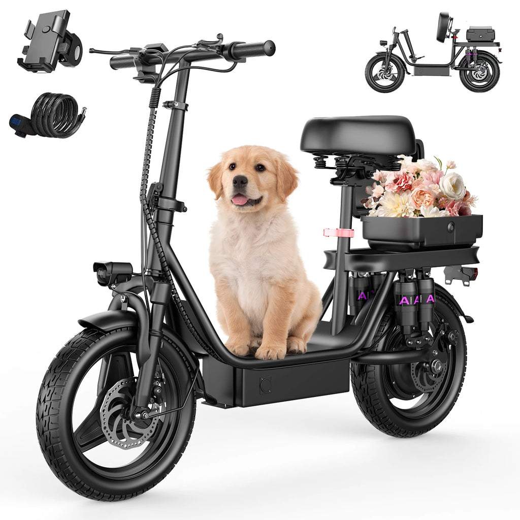 Electric Scooter for Adults 700W Peak Motor
