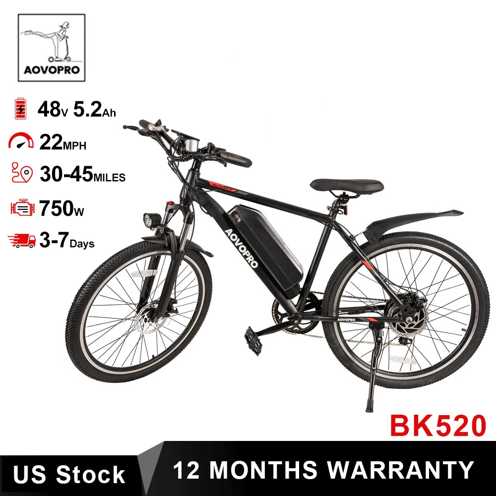 AOVOPRO Electric Bicycle