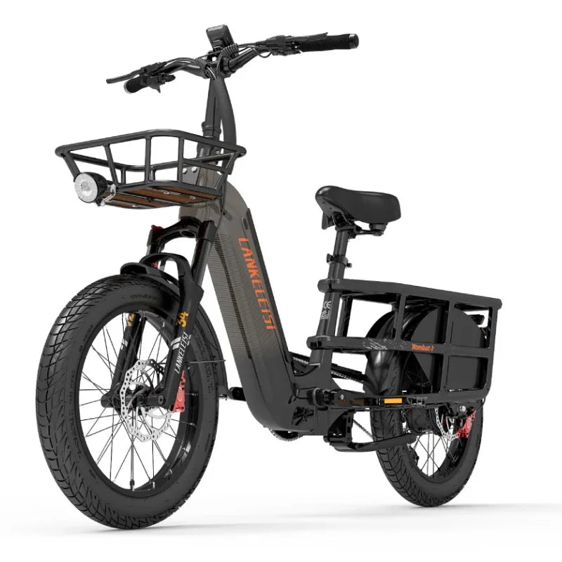 LANKELEISI Wombat-1 20" Cargo Electric Bike