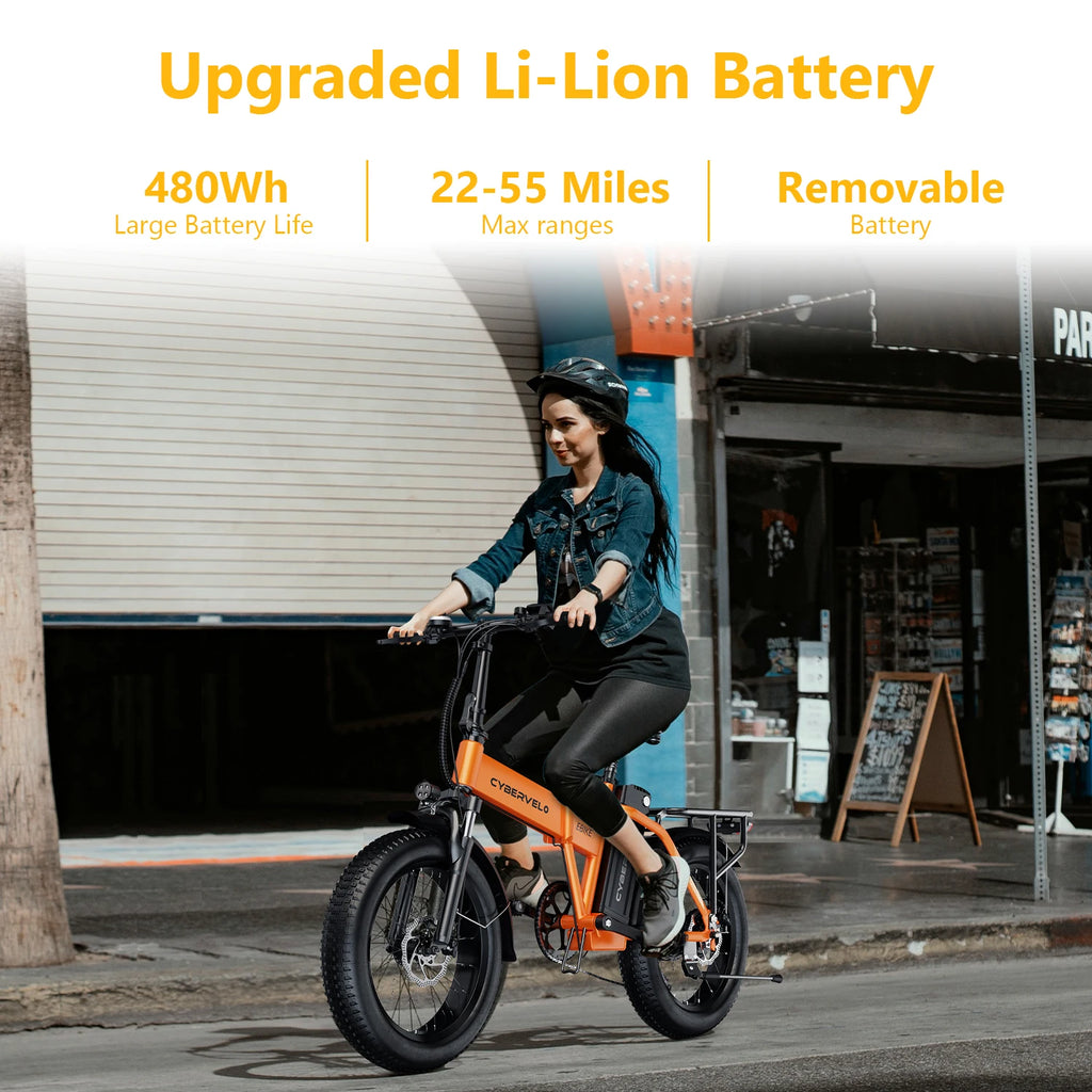 1000W Folding Electric Bike