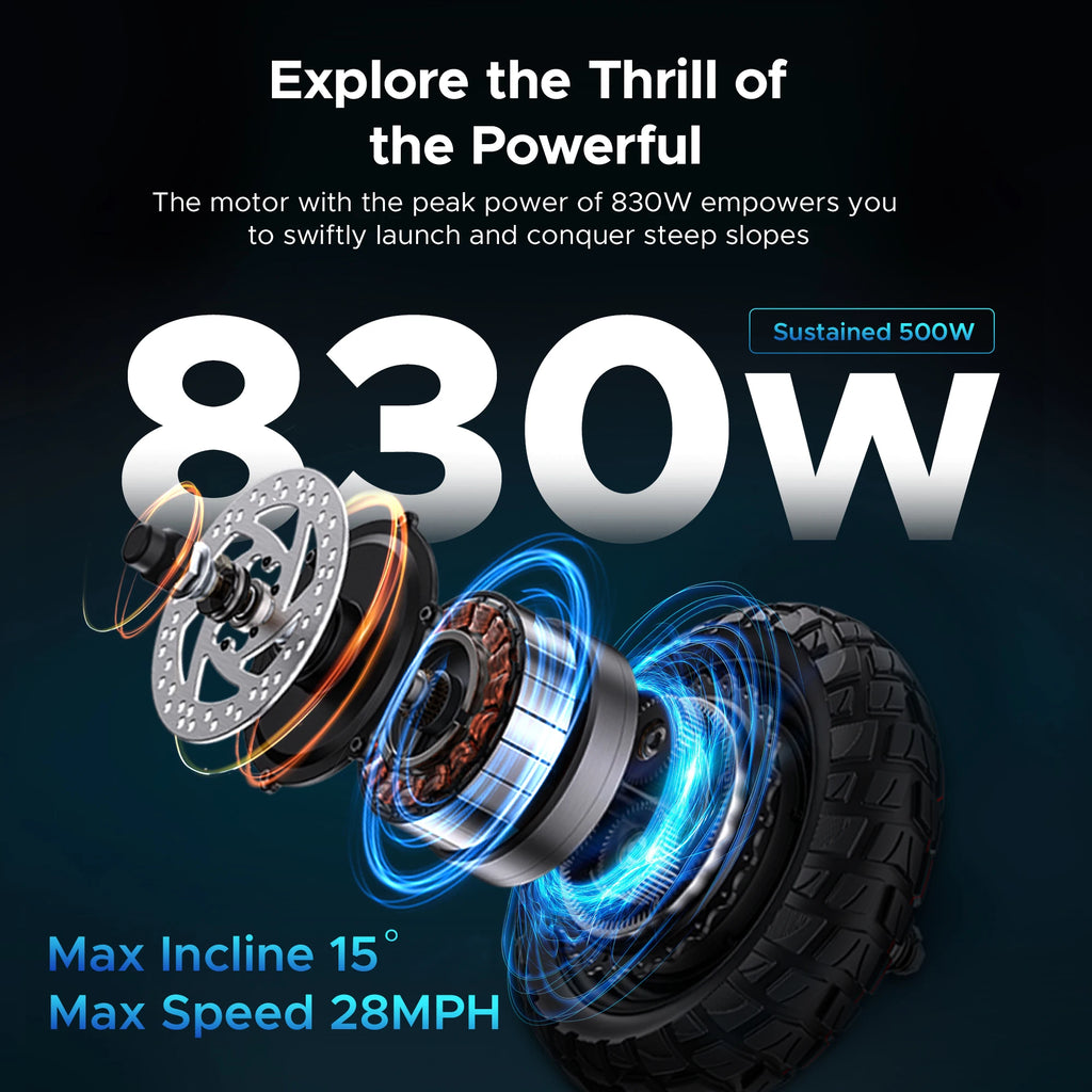ENGWE 830W Peak Electric Folding Scooter