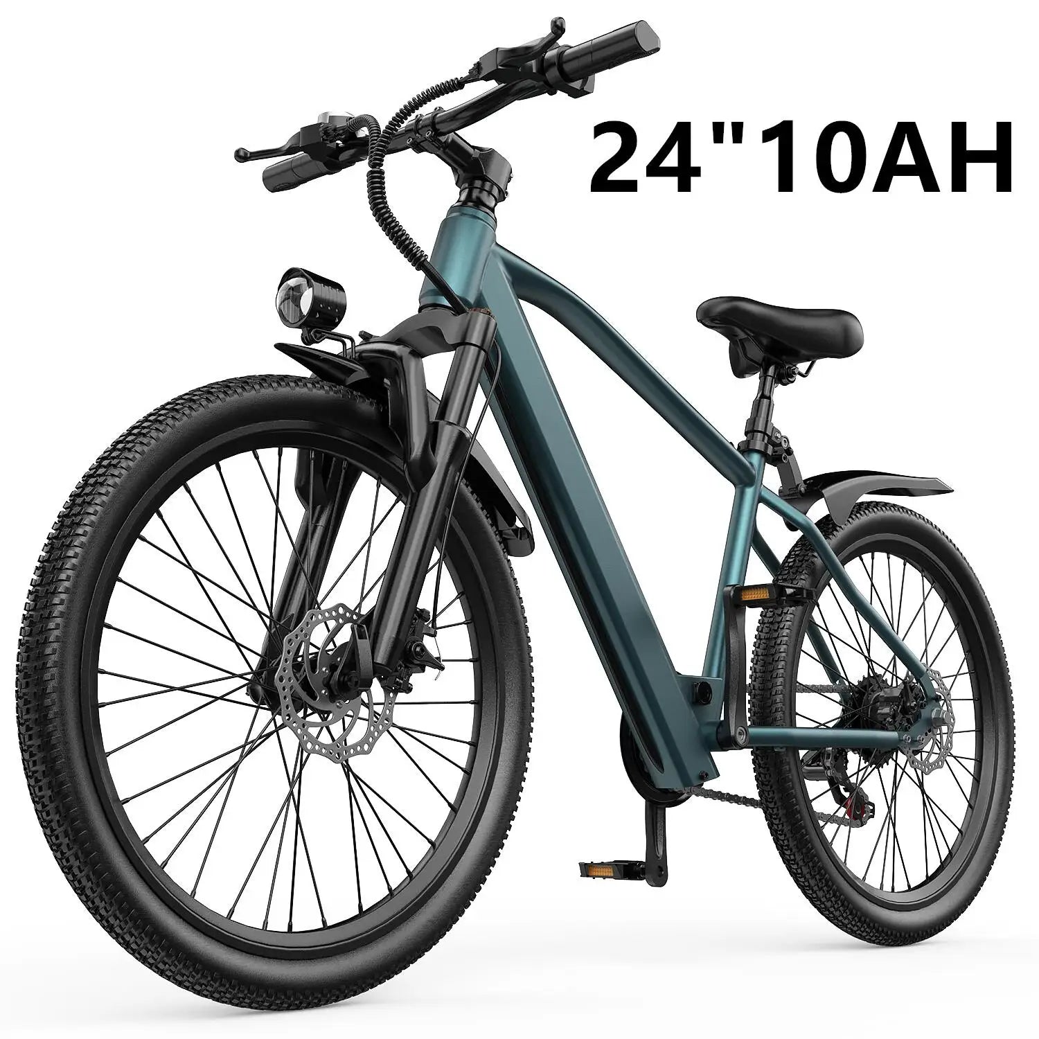 26" 24" Electric Mountain Bike with 36V Battery Peak 500W Motor