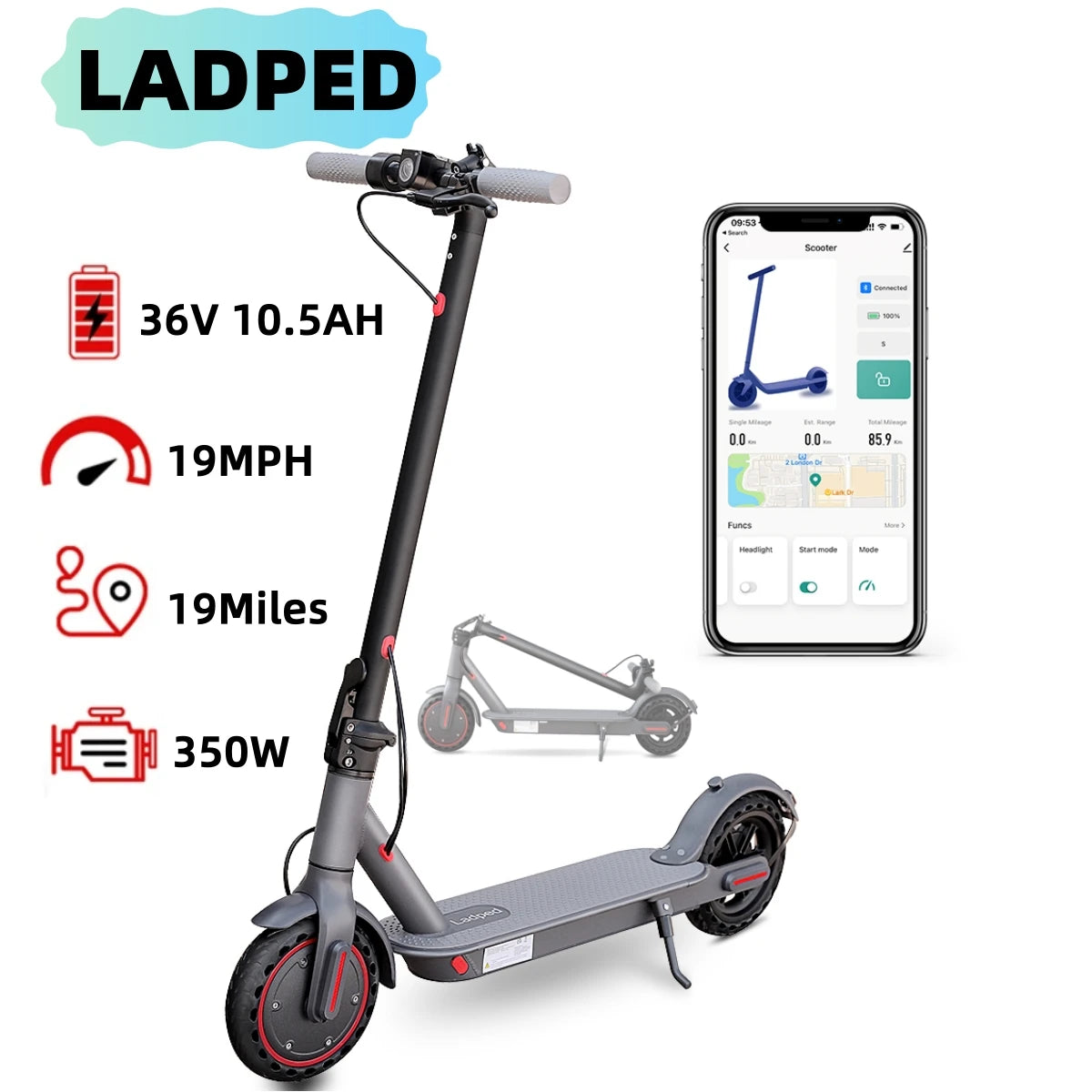 LADPED LP80 Electric Scooter
