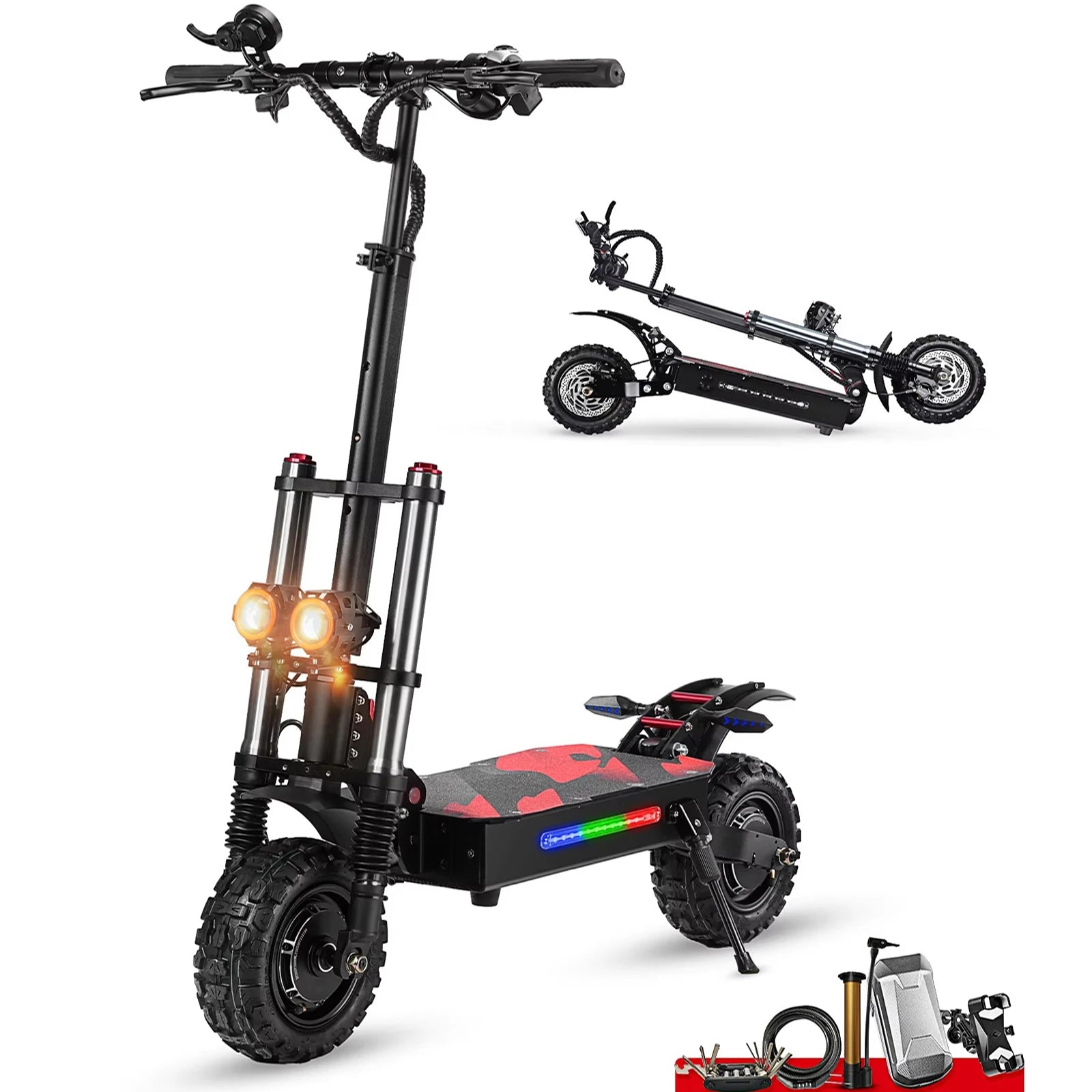 BOYUEDA Electric Scooter 6000W Dual Motor