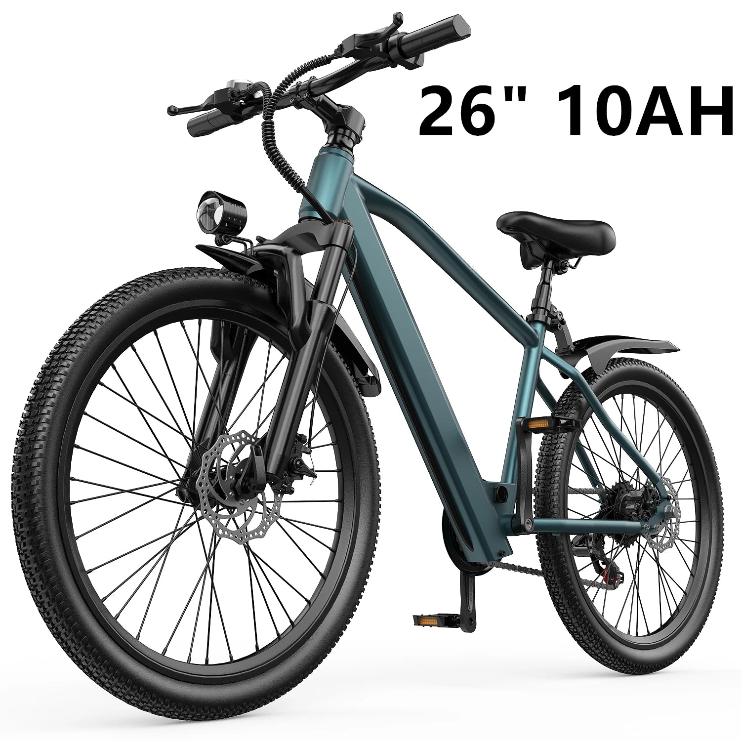 26" 24" Electric Mountain Bike with 36V Battery Peak 500W Motor
