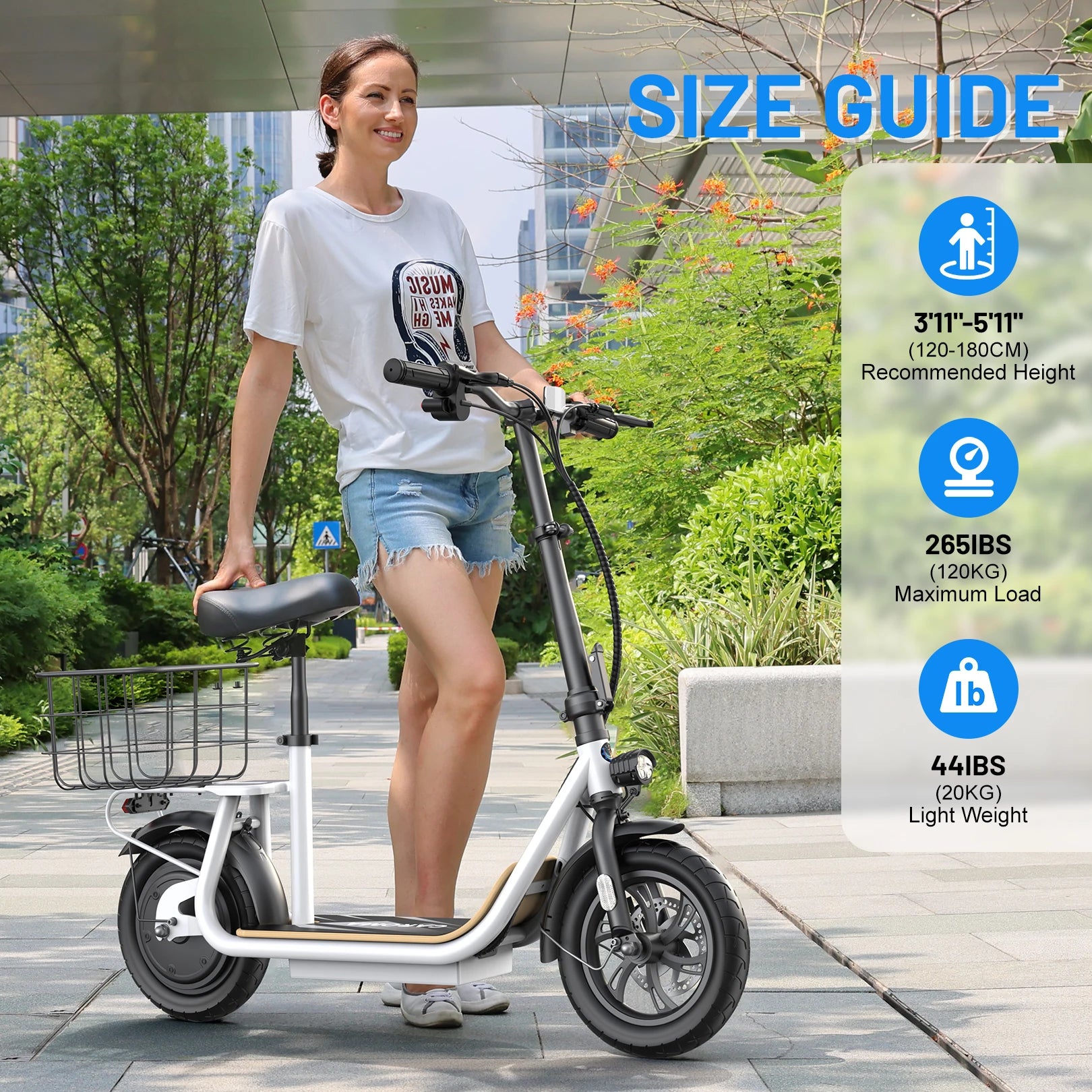 Caroma Electric Scooters for Adults&teens