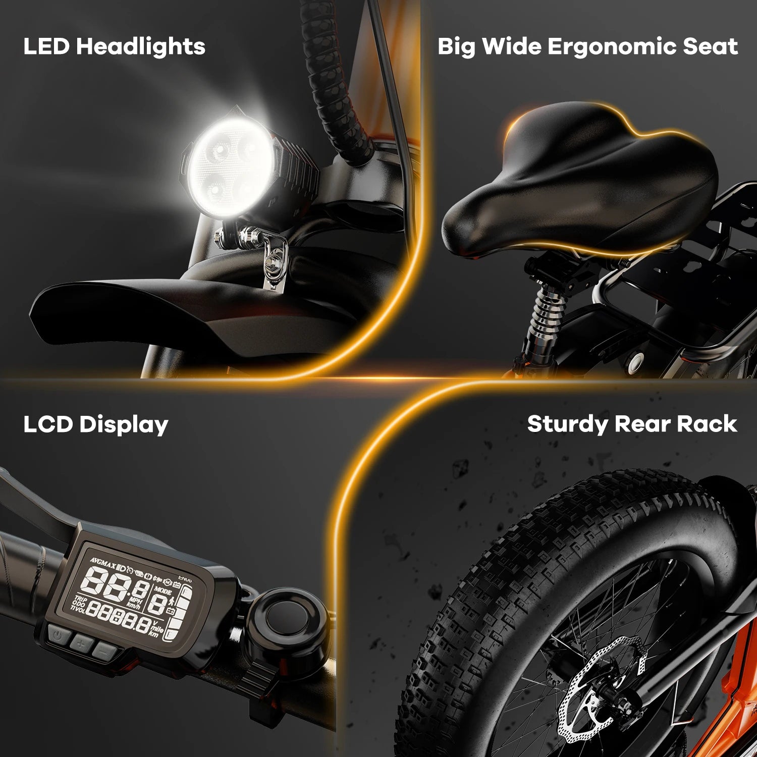 1000W Folding Electric Bike