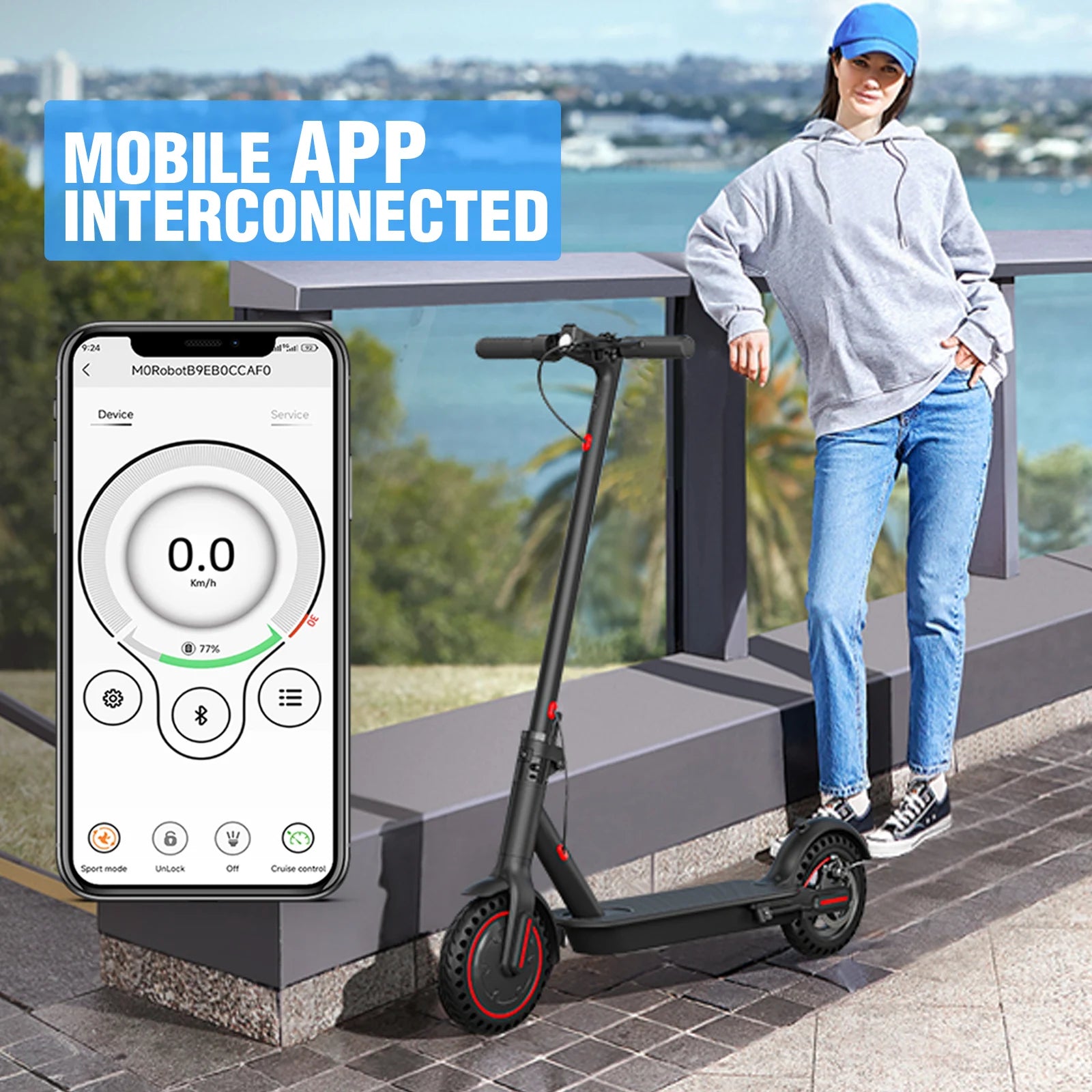 350W Foldable Electric Scooter